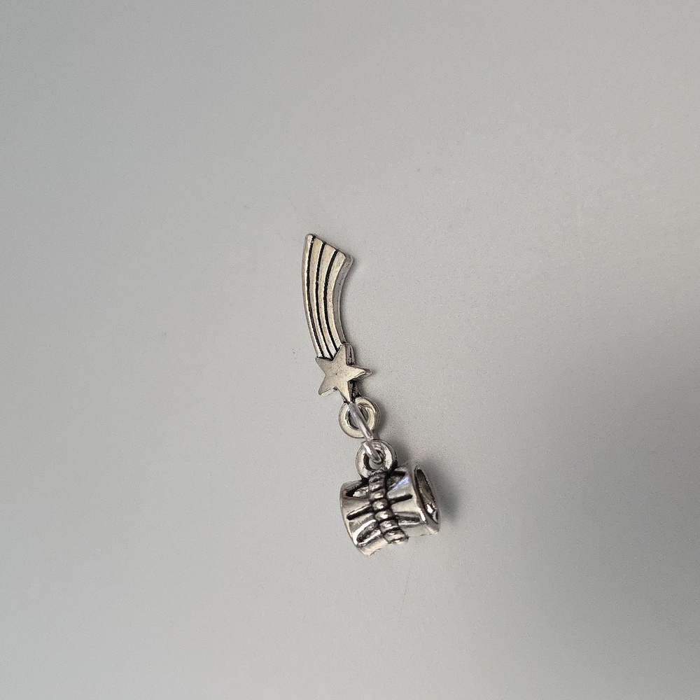 Shooting STAR  Charm Compatable With Pandora